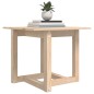 vidaXL Mesa de centro de madera maciza de pino 50x50x45 cm vidaXL Mesa de centro de madera maciza de pino 50x50x45 cm