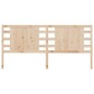vidaXL Cabecero de cama madera maciza de pino 206x4x100 cm vidaXL Cabecero de cama madera maciza de pino 206x4x100 cm