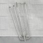vidaXL Cortinas opacas con ganchos look de lino 2 pzas beige 140x225cm vidaXL Cortinas opacas con ganchos look de lino 2 pzas beige 140x225cm