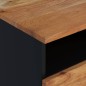 vidaXL Mesa de centro madera maciza acacia y contrachapada 80x54x40 cm vidaXL Mesa de centro madera maciza acacia y contrachapada 80x54x40 cm