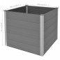 vidaXL Arriate de WPC gris 100x100x91 cm vidaXL Arriate de WPC gris 100x100x91 cm