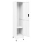 vidaXL Taquilla de acero blanco 38x45x180 cm vidaXL Taquilla de acero blanco 38x45x180 cm