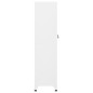 vidaXL Taquilla de acero blanco 38x45x180 cm vidaXL Taquilla de acero blanco 38x45x180 cm