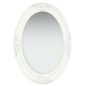 vidaXL Espejo de pared estilo barroco blanco 50x70 cm vidaXL Espejo de pared estilo barroco blanco 50x70 cm