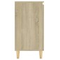 vidaXL Aparador con patas madera contrachapada roble Sonoma 60x35x70cm vidaXL Aparador con patas madera contrachapada roble Sonoma 60x35x70cm
