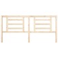 vidaXL Cabecero de cama madera maciza de pino 206x4x100 cm vidaXL Cabecero de cama madera maciza de pino 206x4x100 cm