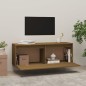 vidaXL Armario de pared madera maciza de pino marrón miel 100x30x35 cm vidaXL Armario de pared madera maciza de pino marrón miel 100x30x35 cm