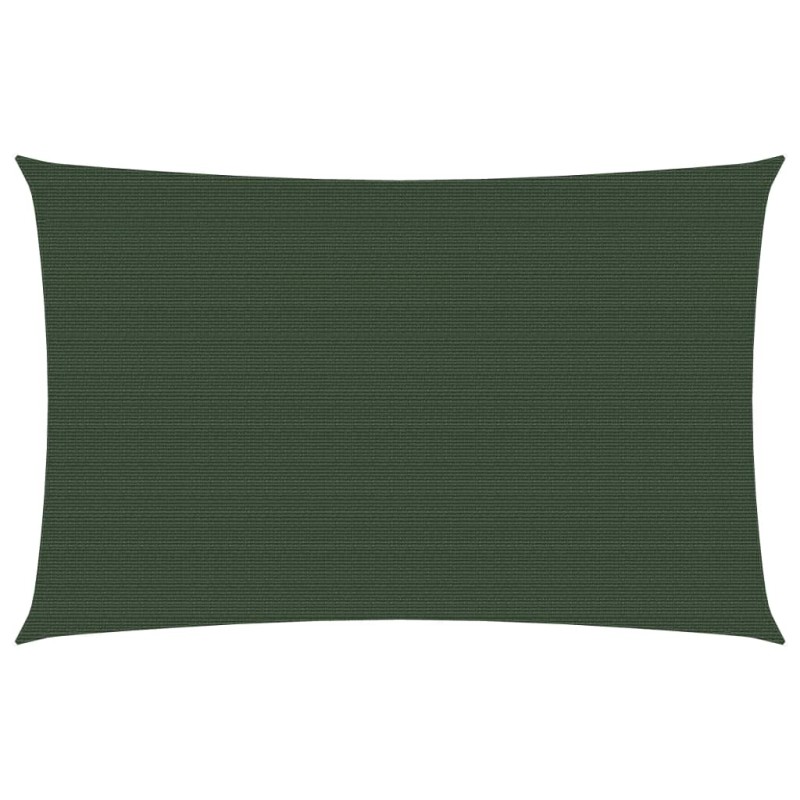 vidaXL Toldo de vela verde oscuro HDPE 160 g/m² 2x4,5 m vidaXL Toldo de vela verde oscuro HDPE 160 g/m² 2x4,5 m