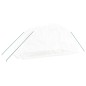 vidaXL Invernadero con estructura de acero blanco 10 m² 5x2x2,3 m vidaXL Invernadero con estructura de acero blanco 10 m² 5x2x2,3 m
