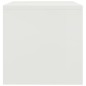 vidaXL Mesitas de noche 2 uds madera contrachapada blanco 40x30x30 cm vidaXL Mesitas de noche 2 uds madera contrachapada blanco 40x30x30 cm