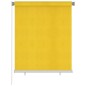 vidaXL Persiana enrollable de exterior 120x140 cm amarillo vidaXL Persiana enrollable de exterior 120x140 cm amarillo