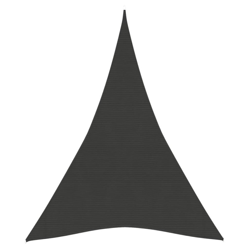 vidaXL Toldo de vela HDPE antracita 160 g/m² 5x7x7 m vidaXL Toldo de vela HDPE antracita 160 g/m² 5x7x7 m