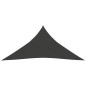 vidaXL Toldo de vela HDPE antracita 160 g/m² 5x7x7 m vidaXL Toldo de vela HDPE antracita 160 g/m² 5x7x7 m