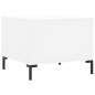 vidaXL Mesa de centro madera de ingeniería blanca 50x50x40 cm vidaXL Mesa de centro madera de ingeniería blanca 50x50x40 cm