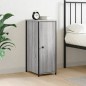 vidaXL Mesita de noche madera de ingeniería gris Sonoma 32x42x80 cm vidaXL Mesita de noche madera de ingeniería gris Sonoma 32x42x80 cm