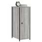 vidaXL Mesita de noche madera de ingeniería gris Sonoma 32x42x80 cm vidaXL Mesita de noche madera de ingeniería gris Sonoma 32x42x80 cm