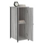 vidaXL Mesita de noche madera de ingeniería gris Sonoma 32x42x80 cm vidaXL Mesita de noche madera de ingeniería gris Sonoma 32x42x80 cm