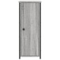 vidaXL Mesita de noche madera de ingeniería gris Sonoma 32x42x80 cm vidaXL Mesita de noche madera de ingeniería gris Sonoma 32x42x80 cm