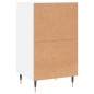 vidaXL Aparador madera de ingeniería blanco 40x35x70 cm vidaXL Aparador madera de ingeniería blanco 40x35x70 cm