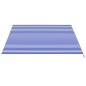 vidaXL Tela de repuesto para toldo azul y blanco 4,5x3,5 m vidaXL Tela de repuesto para toldo azul y blanco 4,5x3,5 m