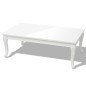 vidaXL Mesa de centro 115x65x42 cm blanco con brillo vidaXL Mesa de centro 115x65x42 cm blanco con brillo