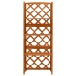 vidaXL Enrejado con estantes madera maciza de abeto 55x30x140 cm vidaXL Enrejado con estantes madera maciza de abeto 55x30x140 cm