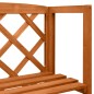vidaXL Enrejado con estantes madera maciza de abeto 55x30x140 cm vidaXL Enrejado con estantes madera maciza de abeto 55x30x140 cm