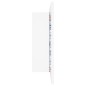 vidaXL Armario espejo de baño con luz LED acrílico blanco 80x12x45 cm vidaXL Armario espejo de baño con luz LED acrílico blanco 80x12x45 cm