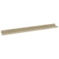 vidaXL Estantes de pared 2 unidades roble Sonoma 80x9x3 cm