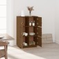 vidaXL Aparador de madera maciza de pino marrón miel 67x40x108,5 cm vidaXL Aparador de madera maciza de pino marrón miel 67x40x108,5 cm