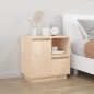 vidaXL Mesitas de noche 2 uds madera maciza de pino 50x34x50 cm vidaXL Mesitas de noche 2 uds madera maciza de pino 50x34x50 cm