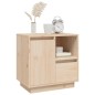 vidaXL Mesitas de noche 2 uds madera maciza de pino 50x34x50 cm vidaXL Mesitas de noche 2 uds madera maciza de pino 50x34x50 cm