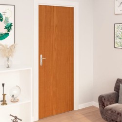 vidaXL Láminas autoadhesivas muebles 2 uds PVC roble claro 500x90 cm