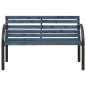 vidaXL Banco de jardín de niños madera de abeto chino gris 81 cm vidaXL Banco de jardín de niños madera de abeto chino gris 81 cm