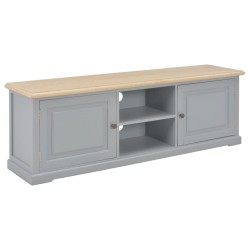 vidaXL Mueble para el televisor de madera gris 120x30x40 cm