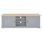 vidaXL Mueble para el televisor de madera gris 120x30x40 cm vidaXL Mueble para el televisor de madera gris 120x30x40 cm