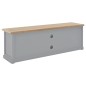 vidaXL Mueble para el televisor de madera gris 120x30x40 cm vidaXL Mueble para el televisor de madera gris 120x30x40 cm