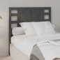 vidaXL Cabecero madera maciza de pino gris 96x4x100 cm vidaXL Cabecero madera maciza de pino gris 96x4x100 cm