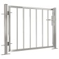 vidaXL Puerta de jardín de acero inoxidable 100x75 cm vidaXL Puerta de jardín de acero inoxidable 100x75 cm