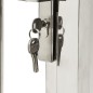 vidaXL Puerta de jardín de acero inoxidable 100x75 cm vidaXL Puerta de jardín de acero inoxidable 100x75 cm