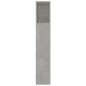 vidaXL Mueble cabecero gris hormigón 220x18,5x104,5 cm vidaXL Mueble cabecero gris hormigón 220x18,5x104,5 cm