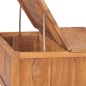 vidaXL Mesa de centro con tapa abatible madera teca macizo 65x64x35 cm vidaXL Mesa de centro con tapa abatible madera teca macizo 65x64x35 cm