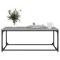 vidaXL Mesa de centro madera y hierro gris Sonoma 102x50x40 cm vidaXL Mesa de centro madera y hierro gris Sonoma 102x50x40 cm