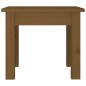 vidaXL Mesa de centro madera maciza de pino marrón miel 35x35x30 cm vidaXL Mesa de centro madera maciza de pino marrón miel 35x35x30 cm
