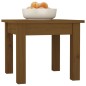 vidaXL Mesa de centro madera maciza de pino marrón miel 35x35x30 cm vidaXL Mesa de centro madera maciza de pino marrón miel 35x35x30 cm