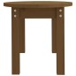 vidaXL Mesa de centro madera maciza de pino marrón miel 80x40x35 cm vidaXL Mesa de centro madera maciza de pino marrón miel 80x40x35 cm