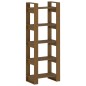 vidaXL Estantería/divisor espacios madera marrón miel 60x35x160 cm vidaXL Estantería/divisor espacios madera marrón miel 60x35x160 cm