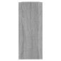 vidaXL Estantería/divisor de espacios gris Sonoma 100x30x72 cm