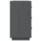 vidaXL Aparador madera maciza de pino gris 80x40x75 cm vidaXL Aparador madera maciza de pino gris 80x40x75 cm