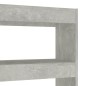 vidaXL Estantería/divisor de espacios gris hormigón 100x30x135 cm vidaXL Estantería/divisor de espacios gris hormigón 100x30x135 cm